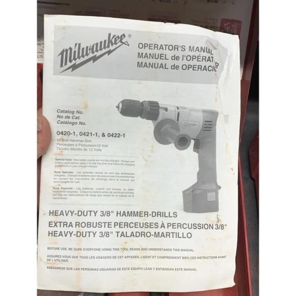 MILWAUKEE 0420-01 3/8
